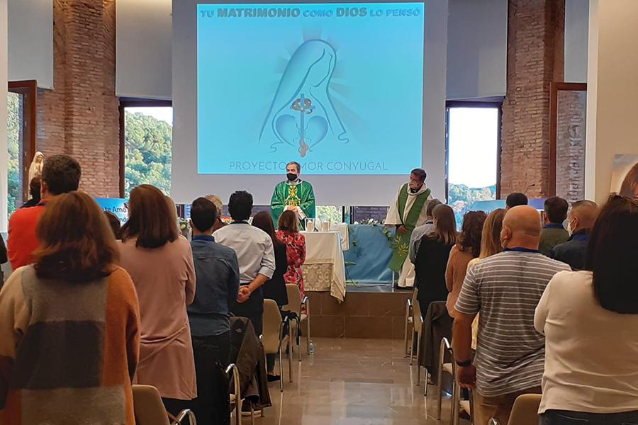 Casa Diocesana acoge desde hoy un retiro de Proyecto Amor Conyugal
