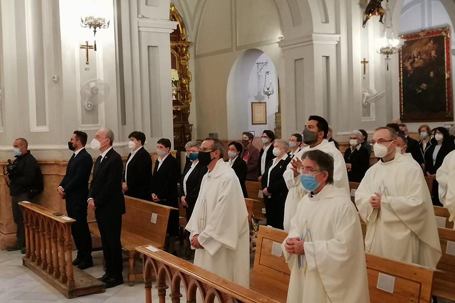 Apertura de la Puerta Santa del Santuario de la Victoria con motivo del año jubilar de las Nazarenas. FOTO: A. MEDINA