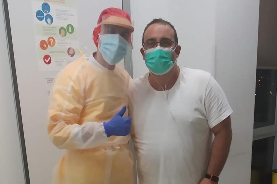 Una mano tendida a los hospitales, en plena pandemia