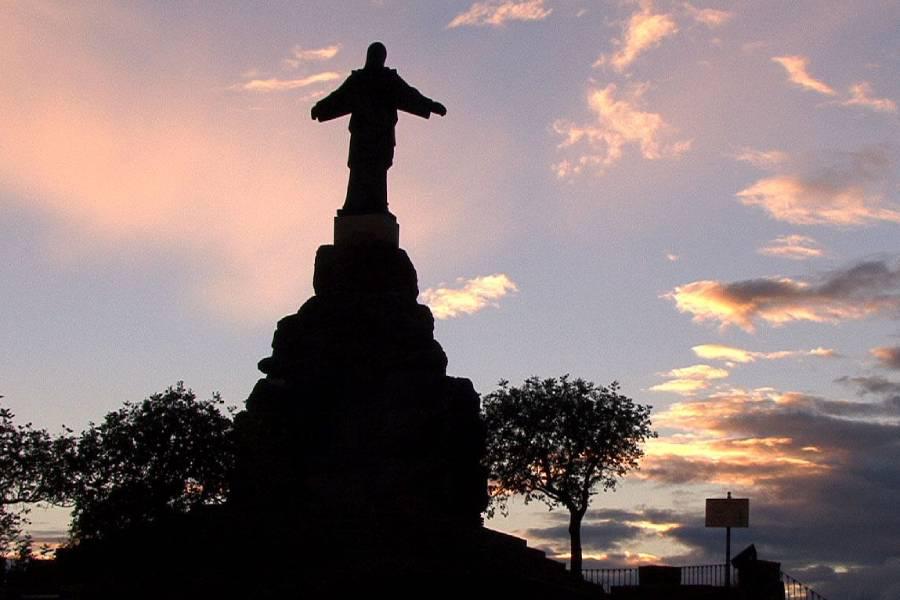 Imagen del Sagrado Corazón de Jesús en Pizarra