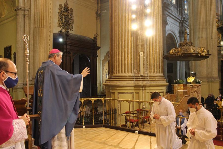 Celebración de la Inmaculada en la Catedral de Málaga