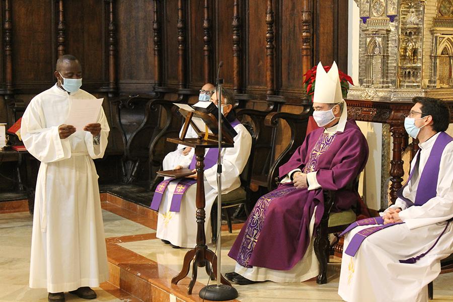 Celebración de la Inmaculada en la Catedral de Málaga