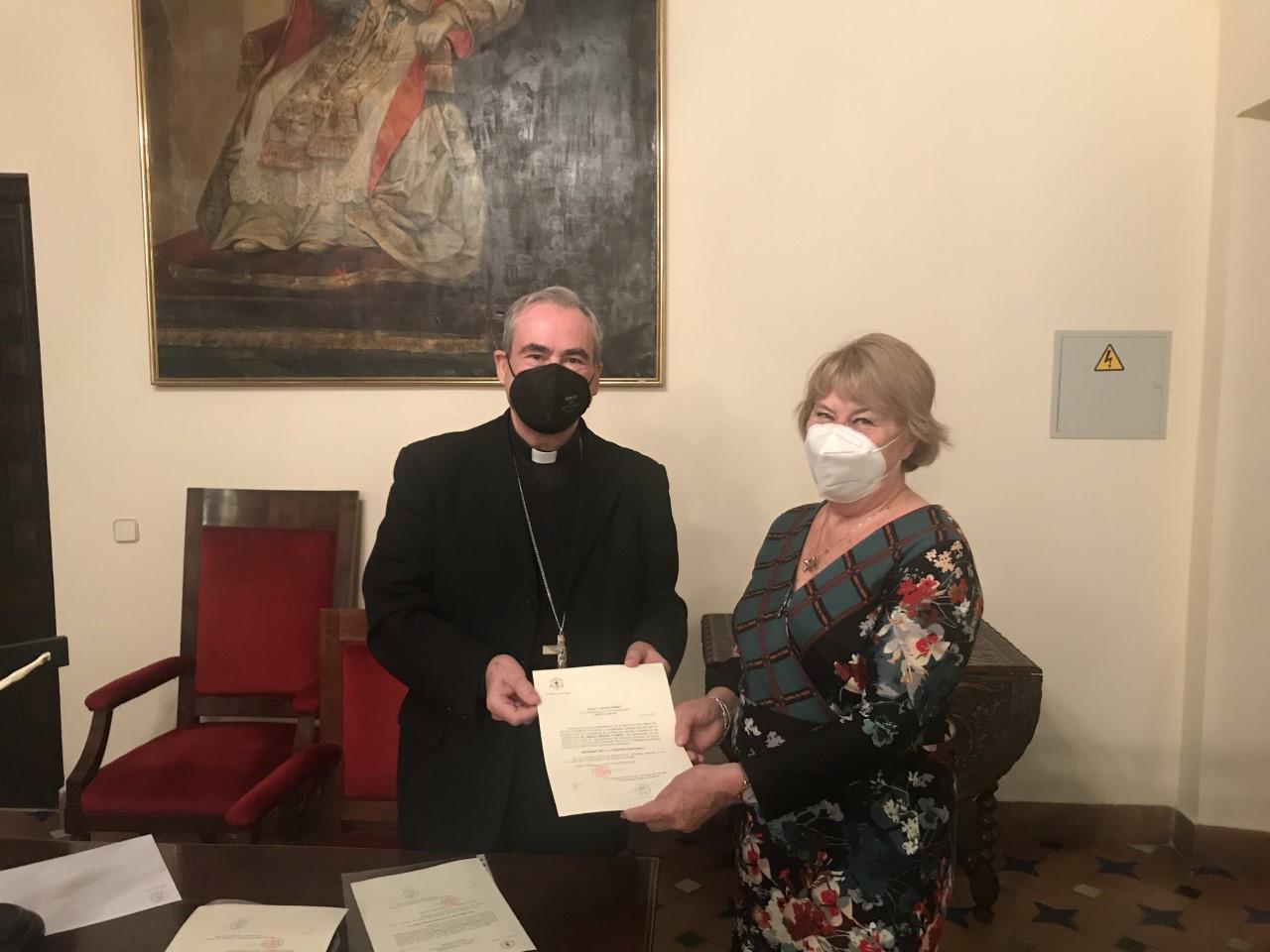 Jura y profesión de fe católica de las comisiones históricas de las siervas de Dios Laura Aguirre y Madre Socorro Astorga Liceras.