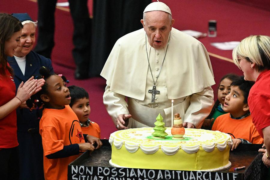 El papa Francisco cumple 84 años