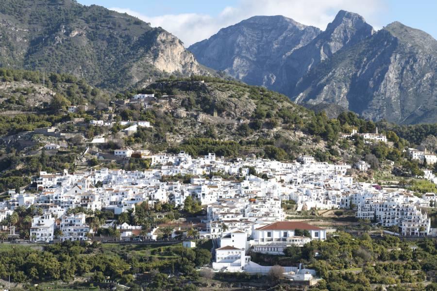 Panorámica de Frigiliana
