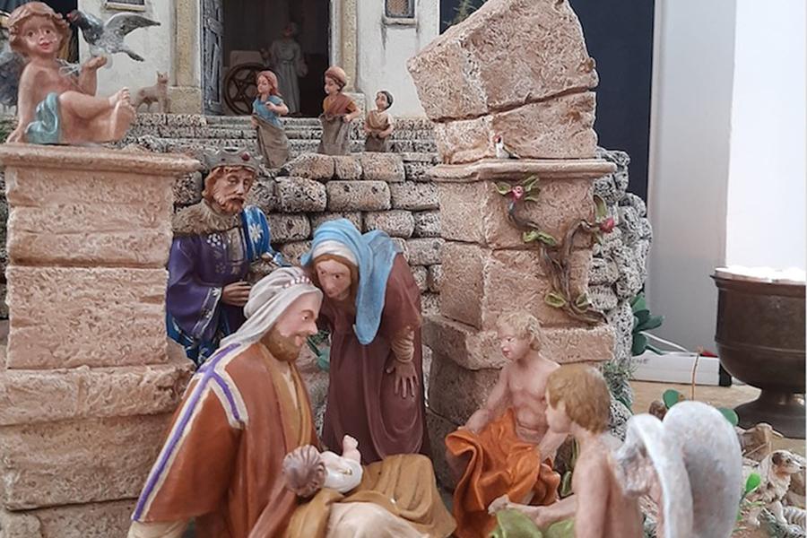 Belén de la parroquia del Buen Pastor, en Málaga