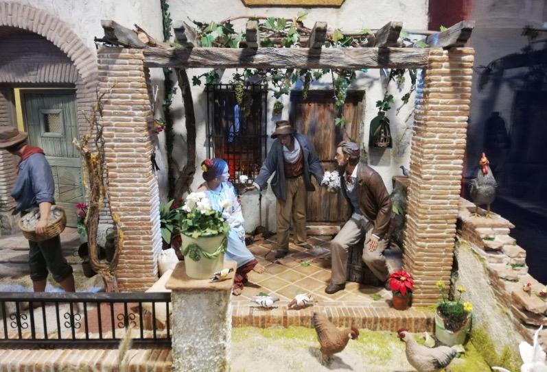 Escena del portal de Belén, en la Catedral // A. MORENO