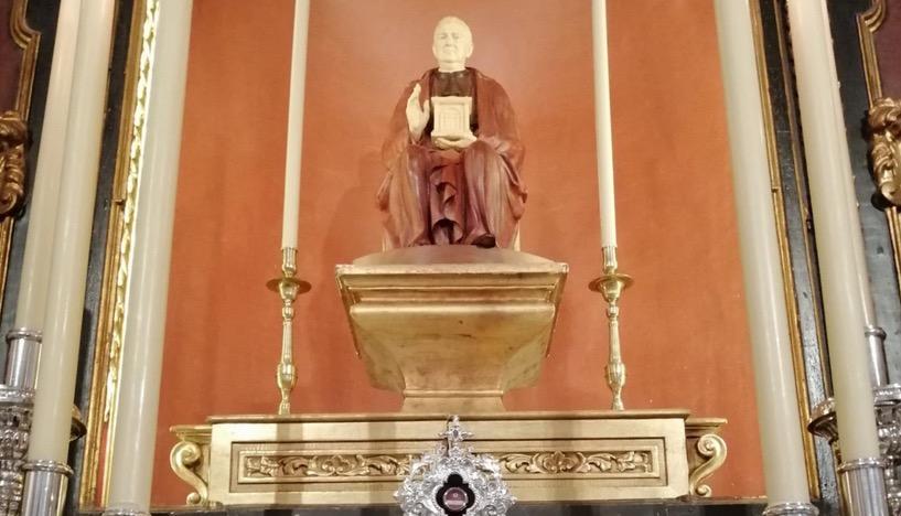 Fiesta de san Manuel González, en la Victoria