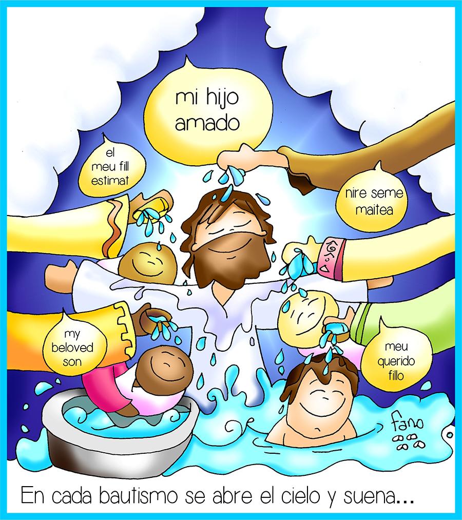 TALLA DE BAUTIZADOS, por Manuel Jiménez. Comentario al evangelio de la Solemnidad del Bautismo del Señor