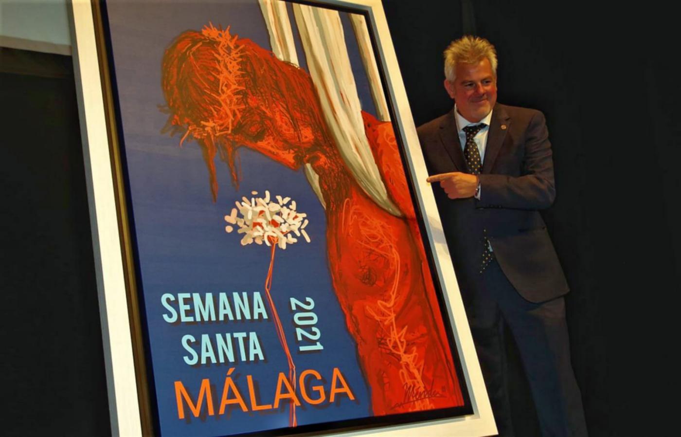 Andrés Mérida: «Cuando pinto a Cristo es como si rezara»