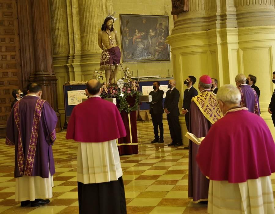 Vía Crucis de la Agrupación de Cofradías de Málaga en la Catedral