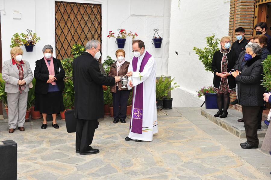 Visita Pastoral del Obispo de Málaga, Jesús Catalá, a Canillas de Albaida