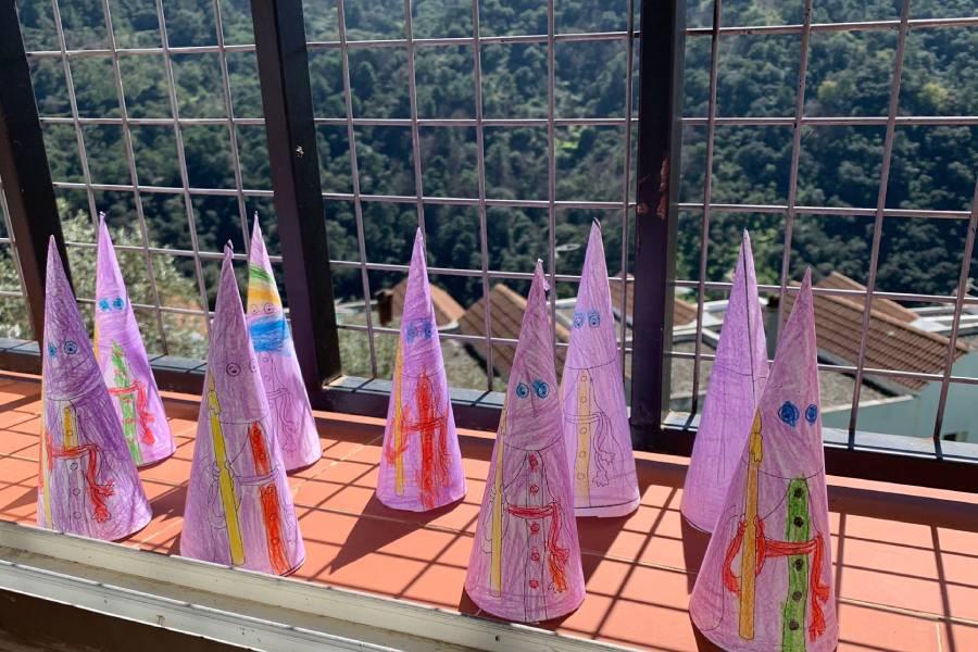 Durante la asignatura de Religión del Colegio Público Rural Almazara de Jubrique y Genalguacil