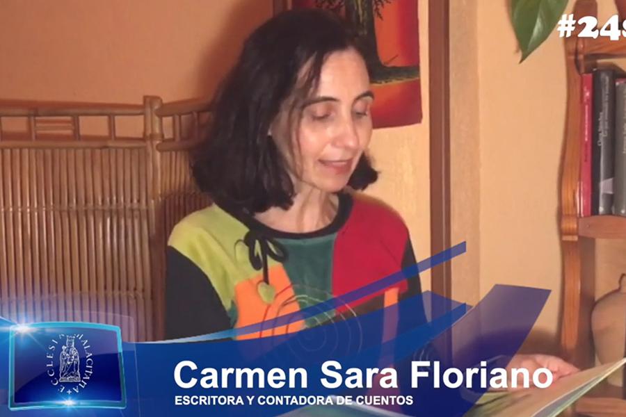 Carmen Sara Floriano se une a #24SIETE por el Hogar San Carlos