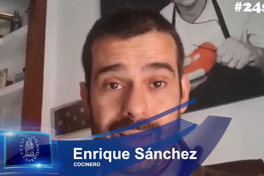 Enrique Sánchez se une a #24SIETE por el Hogar San Carlos