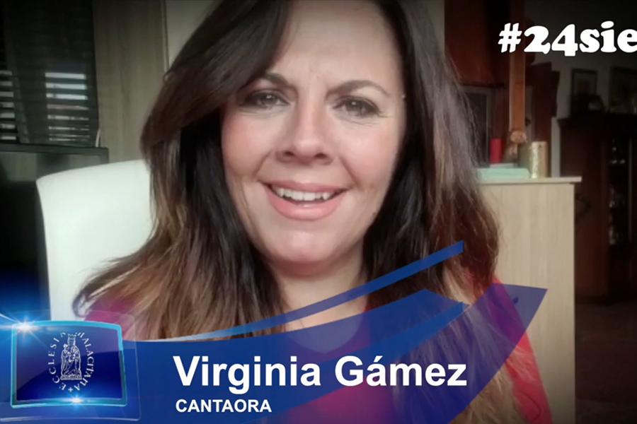 Virginia Gámez se une a #24SIETE por el Hogar San Carlos