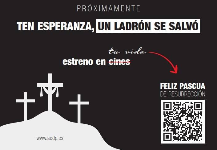 Cartel de la campaña de la ACdP