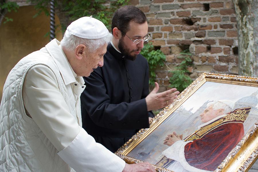 Benedicto XVI: «Málaga, buen vino y buena música»
