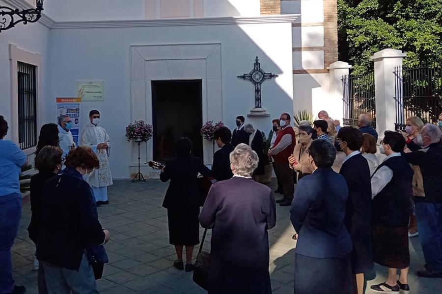 Celebración del Centenario de la fundación, en Málaga, de las Nazarenas