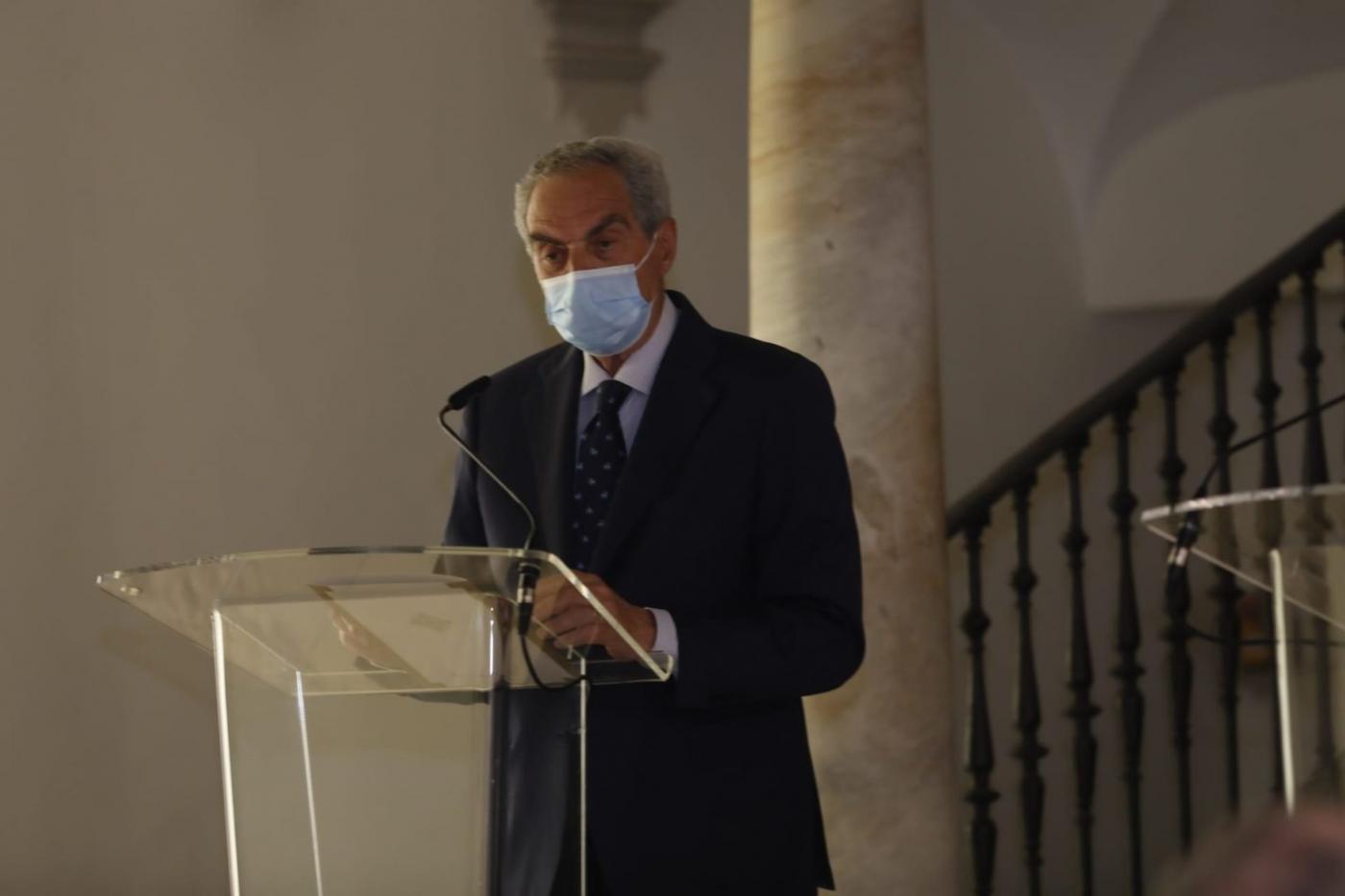 Luis Merino, presidente de la Comisión del Centenario de la Agrupación de Cofradías de Semana Santa de Málaga