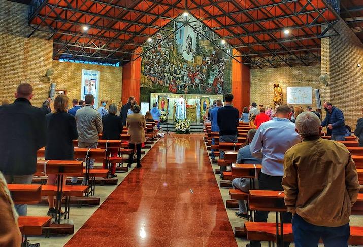 Pascua de Resurrección de la comunidad greco-católica en Málaga