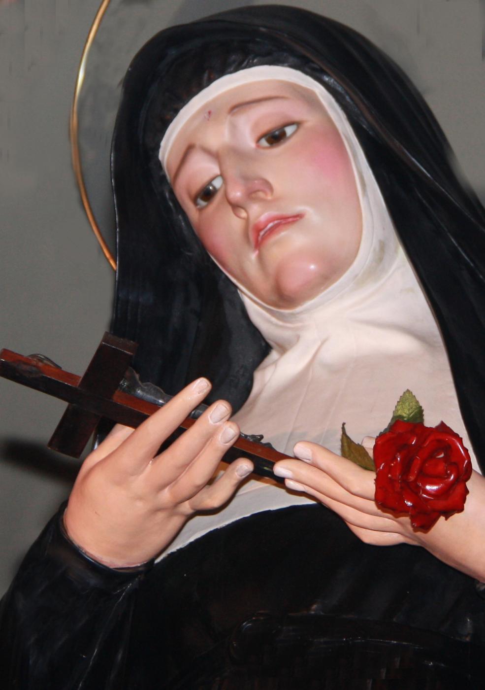 Celebración de la fiesta de Santa Rita en 2019