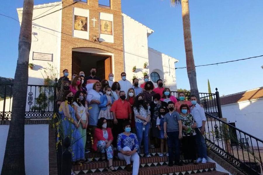 Visita Pastoral del Obispo de Málaga, D. Jesús Catalá, a Mondrón