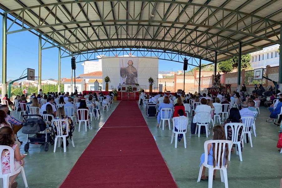 Visita Pastoral del Obispo de Málaga, D. Jesús Catalá, a Periana