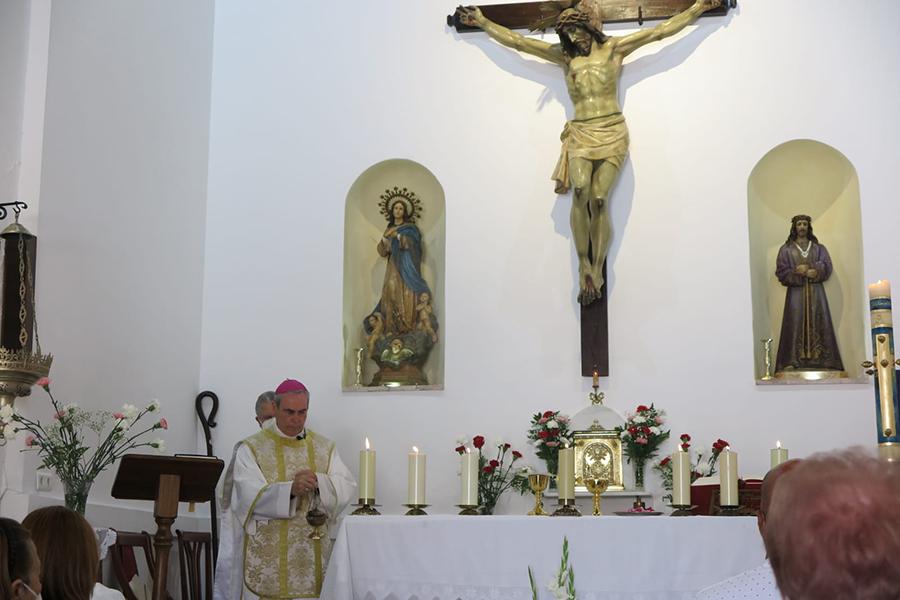 Visita Pastoral del Obispo del Obispo de Málaga, D. Jesús Catalá, a la parroquia de San José, en La Viñuela