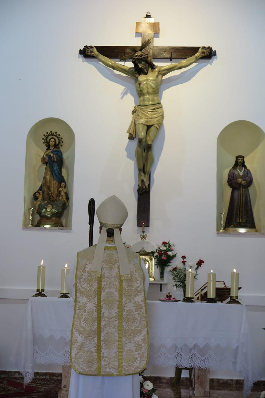 Visita Pastoral del Obispo del Obispo de Málaga, D. Jesús Catalá, a la parroquia de San José, en La Viñuela