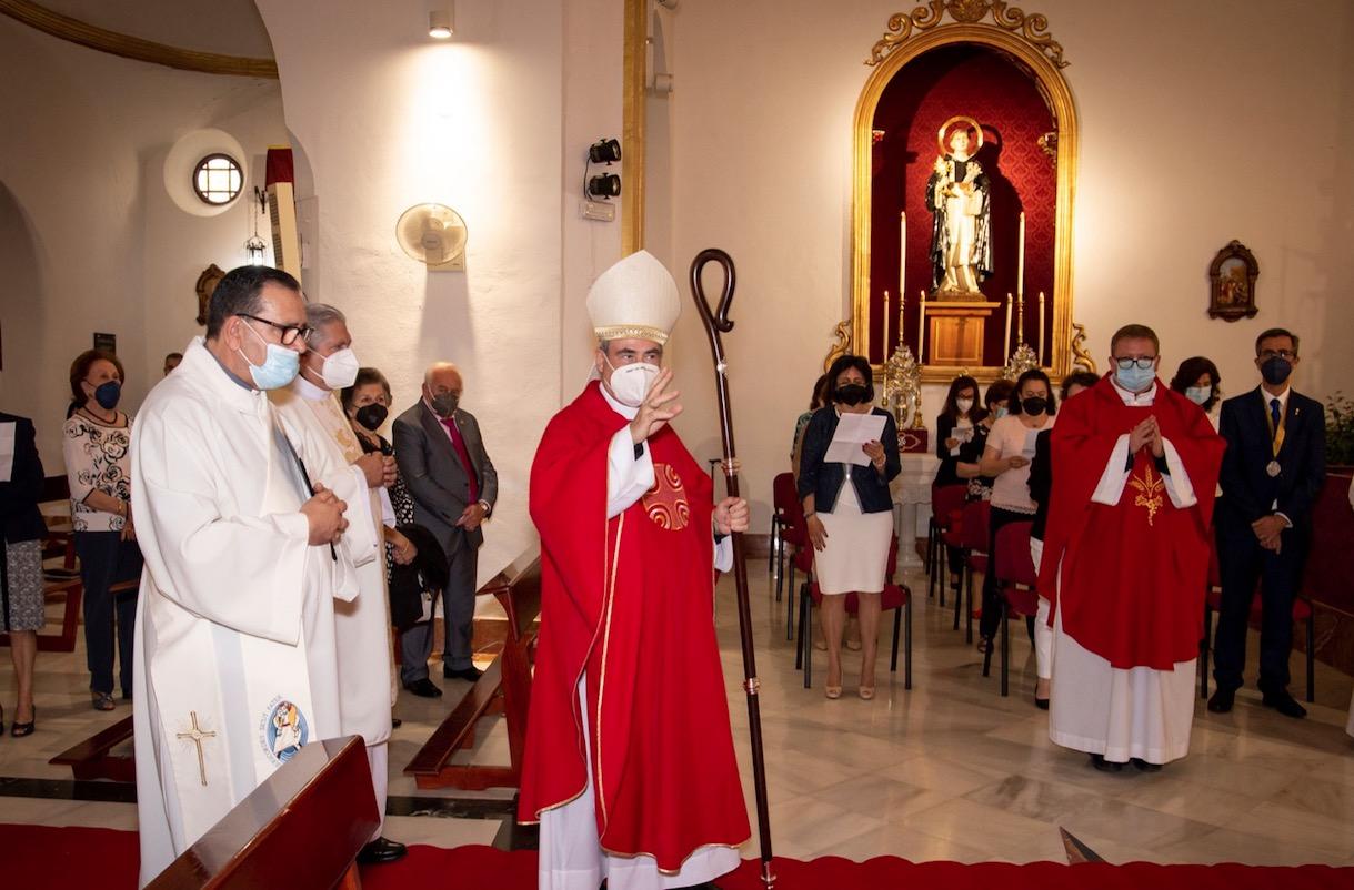 Visita Pastoral del Obispo de Málaga, D. Jesús Catalá, a Riogordo // M. RANEA
