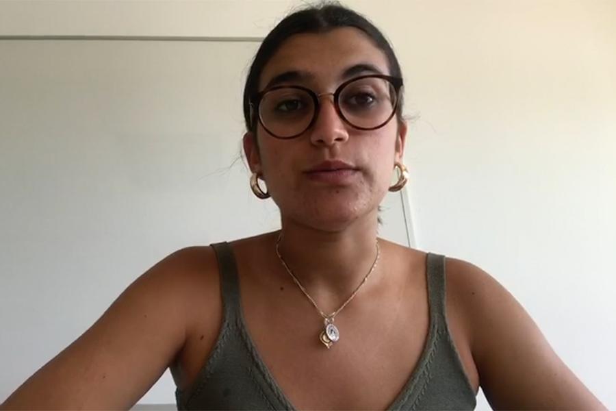 María: «En Religión aprendemos valores como el respeto o la convivencia»