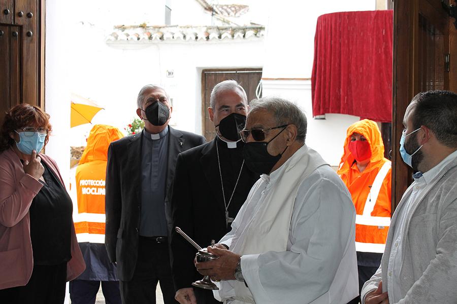 Visita Pastoral del Sr. Obispo, D. Jesús Catalá, a Moclinejo y El Valdés