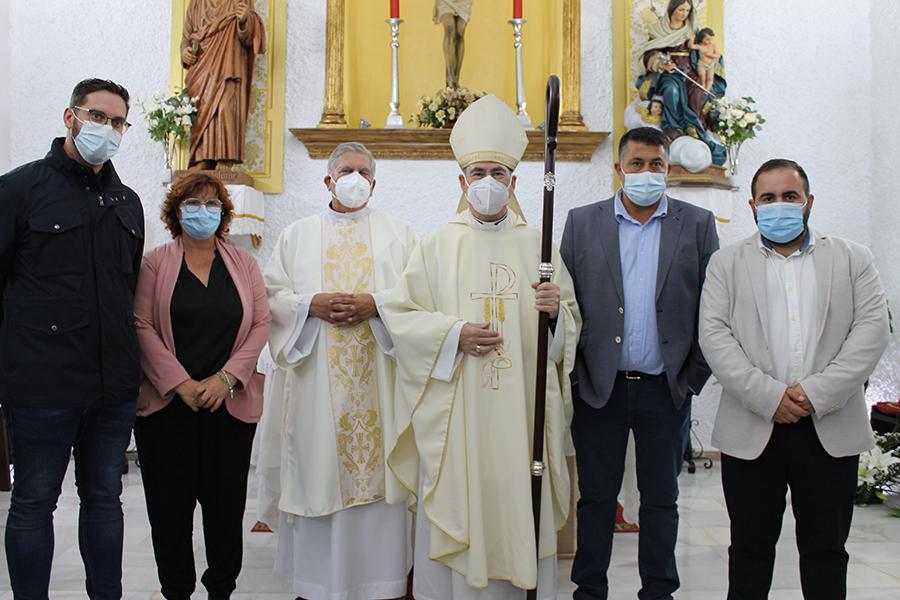 Visita Pastoral del Sr. Obispo, D. Jesús Catalá, a Moclinejo y El Valdés