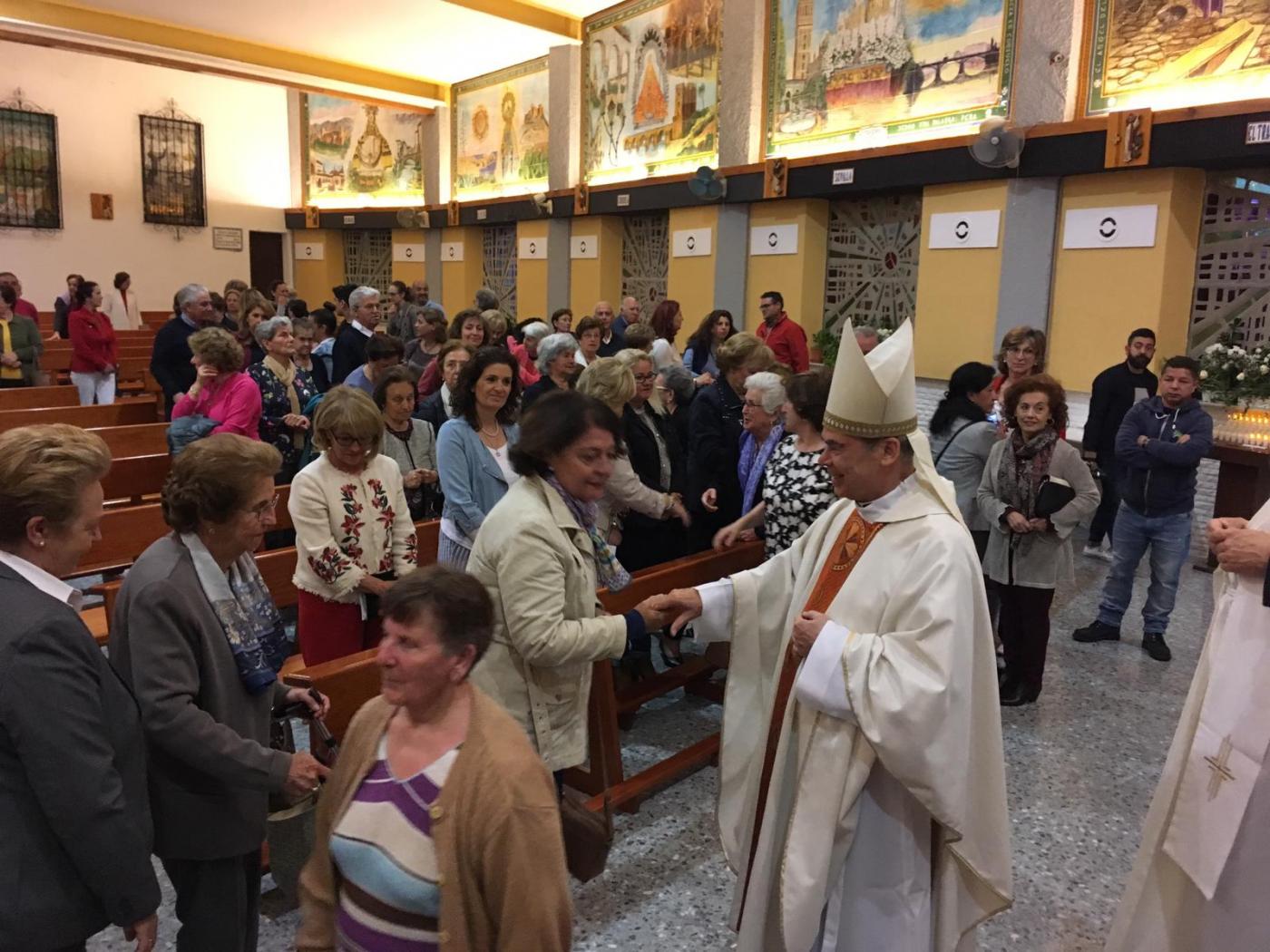 Parroquia Divina Pastora de Marbella durante la Visita Pastoral del Obispo D. Jesús Catalá