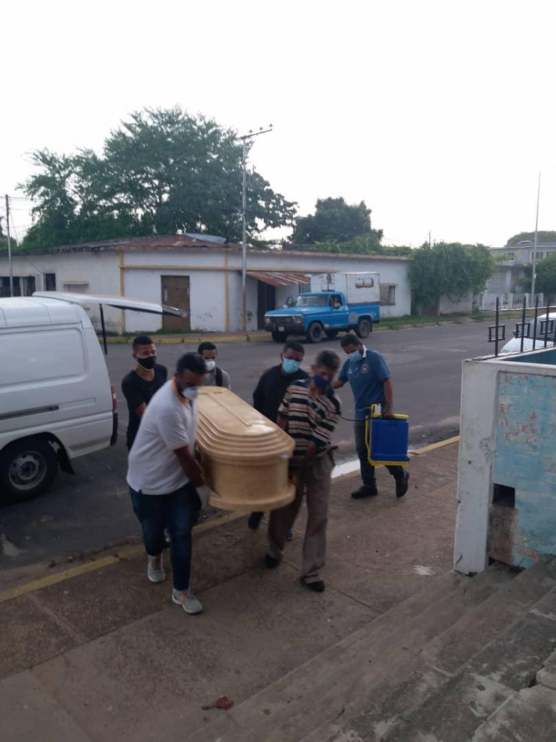 Misa funeral por el sacerdote Manuel Lozano, en Caicara del Orinoco
