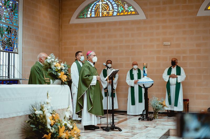 Bendición de los locales parroquiales (El Salvador-Málaga)