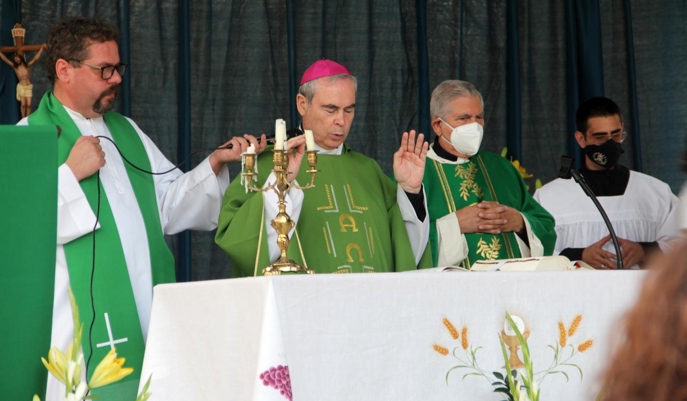 Visita Pastoral de D. Jesús Catalá a las pedanías de Los Marines y El Regalón, en Periana