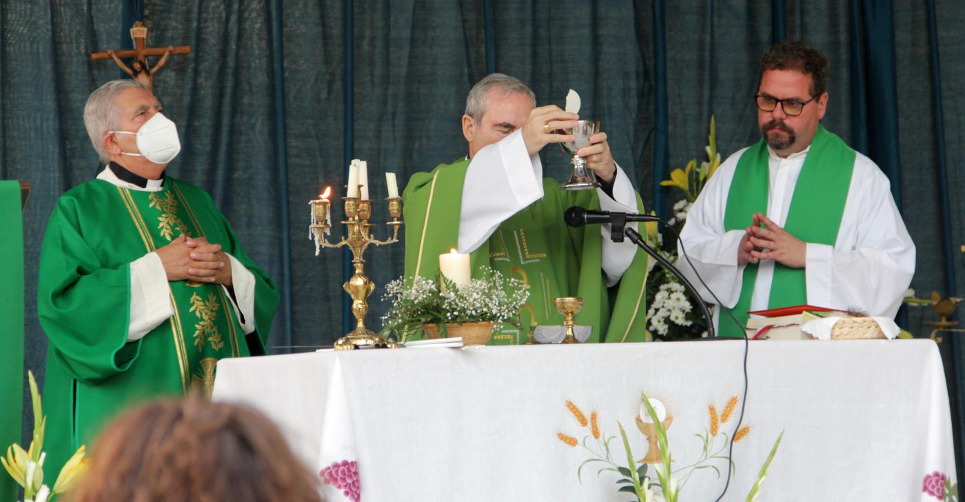 Visita Pastoral de D. Jesús Catalá a las pedanías de Los Marines y El Regalón, en Periana