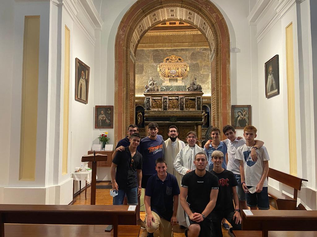 El Seminario Menor peregrina Buscando el norte