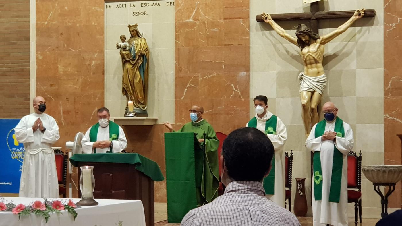 Eucaristía de apertura del Octubre Misionero, en la parroquia de San Antonio de Padua