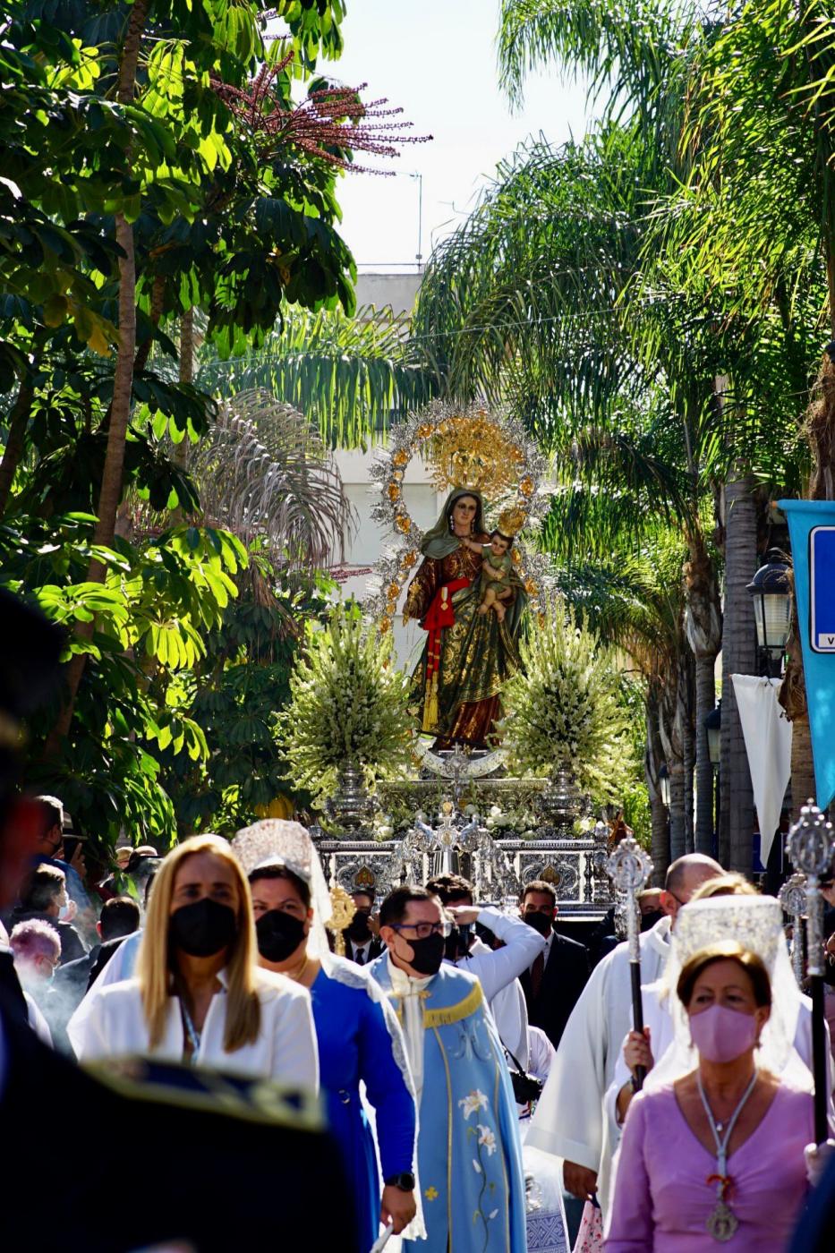 Procesión de Ntra. Sra. del Rosario Coronada, patrona de Fuengirola