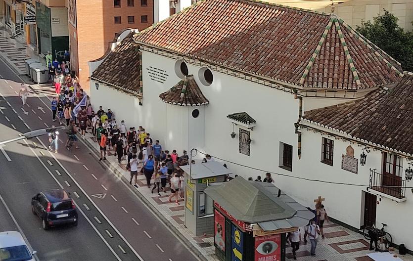 Peregrinaciòn de jóvenes por el Camino Mozárabe