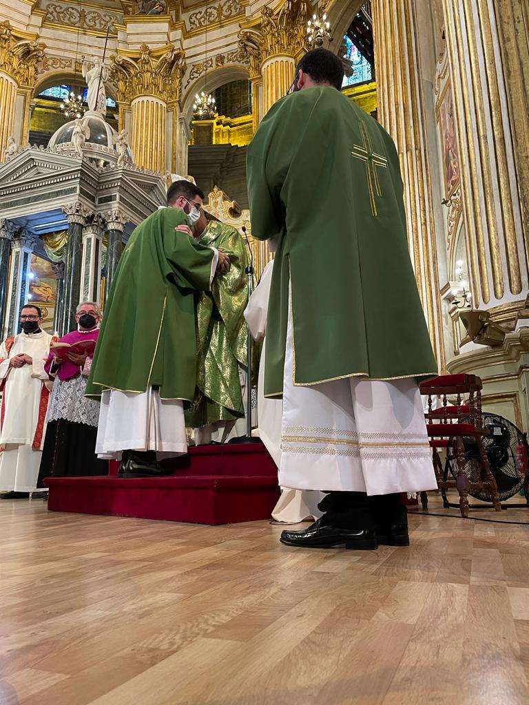 Ordenación diaconal de Aaron Benzaquen, Santiago Bremermann, Eduardo Muñoz, Rafael López y Juan Manuel Caracuel // E. LLAMAS
