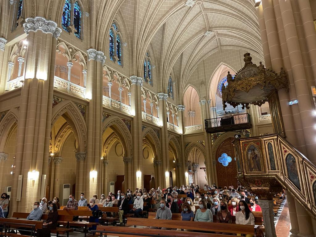 Acto de apertura de curso académico 2021-2022, en la iglesia del Sagrado Corazón // E. LLAMAS