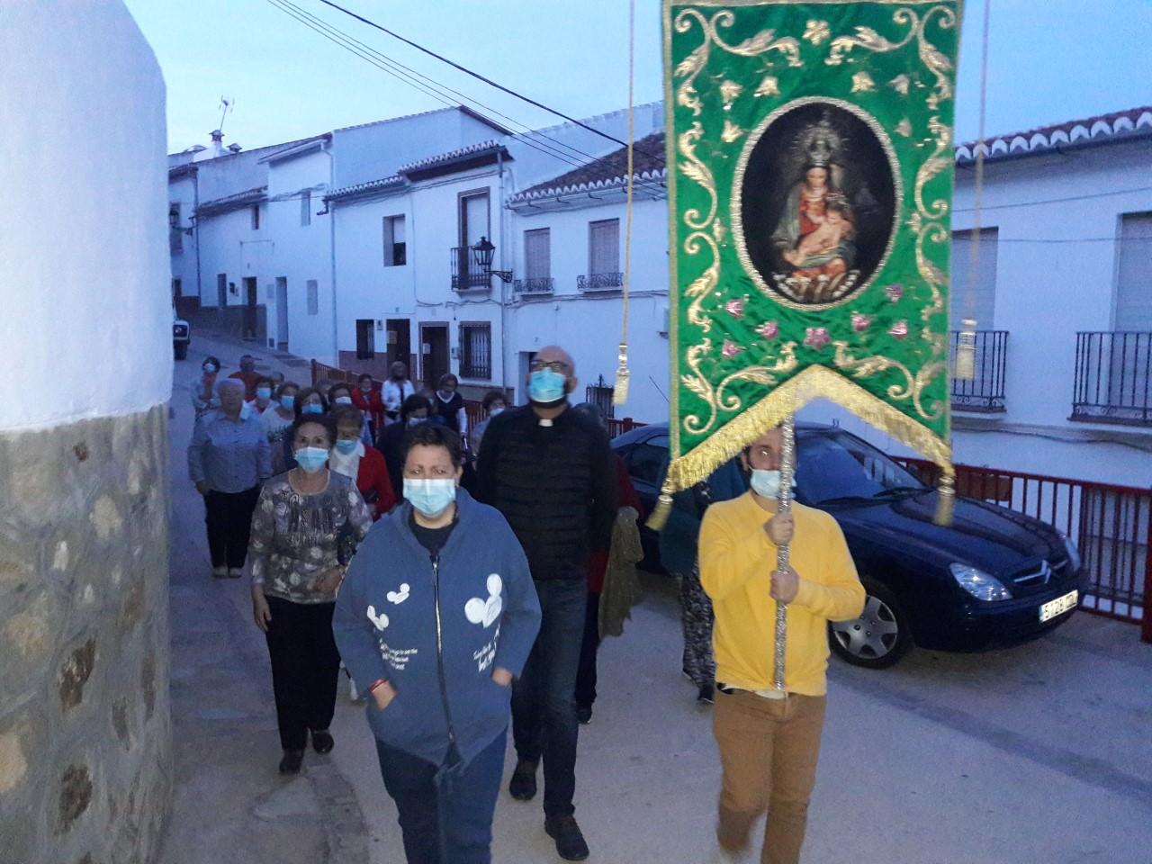 El pueblo de Ardales, en torno al Rosario