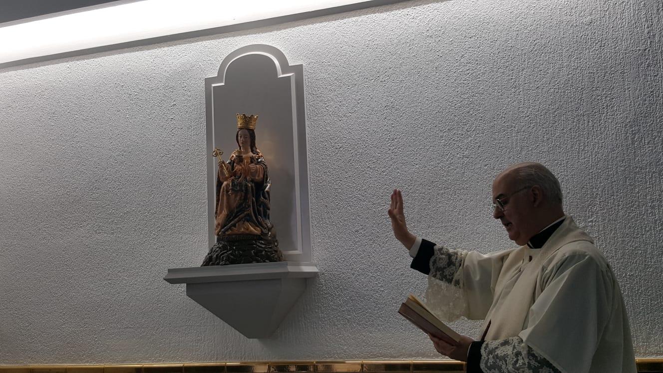 La imagen de la patrona, más presente en Parcemasa