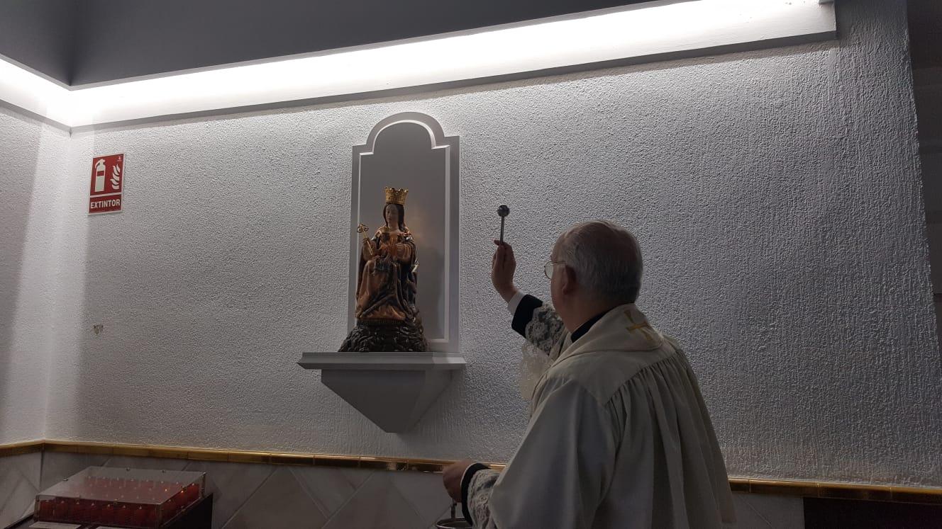 La imagen de la patrona, más presente en Parcemasa