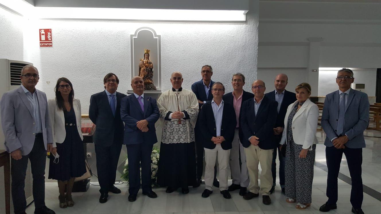 La imagen de la patrona, más presente en Parcemasa