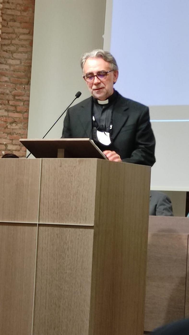 El pastor José Manuel Mochón, en la apertura del Sínodo de la Iglesia Evangélica en la Casa Diocesana